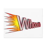 whoosh postcards