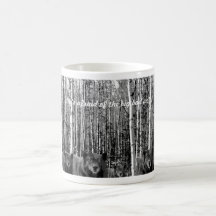 Who's afraid of the big bad wolf? coffee mugs