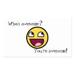 Who's Awesome? Business Card