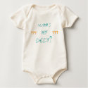 Who's my daddy? baby t-shirts by renee_robeshow2004 Who's my daddy? baby t-shirts