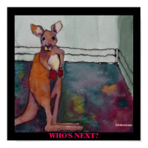 WHO'S NEXT? - PRINT by seapearls WHO'S NEXT? - PRINT