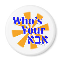 Who's your Abba / Daddy Refrigerator Magnets
