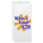 Who's your Abba / Daddy rack cards