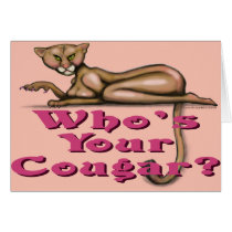 Who's Your Cougar cards