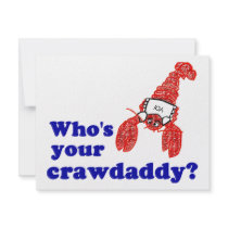 Who's Your Crawdaddy? invitations