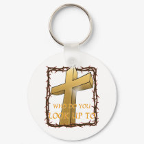 Who's Your Role Model? keychains