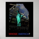 Whose America? posters