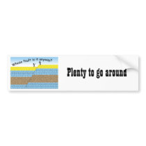 Whose fault? bumper stickers