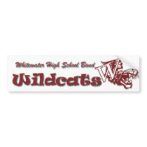 WHS Band Bumper Sticker bumper stickers by whiewaterhsband WHS Band Bumper Sticker bumper stickers