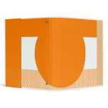 wht w-org polka dots binders