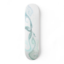 WHtE icE Skateboard Deck