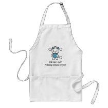 Why Am I Sad Apron by ironydesign Why Am I Sad Apron
