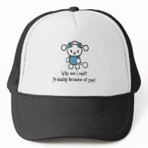 Why Am I Sad Hat by ironydesign Why Am I Sad Hat