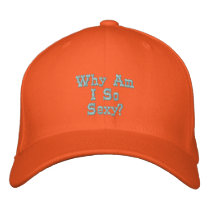 Why Am I So Sexy? Embroidered Baseball Cap