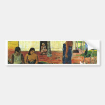 Why Are You Angry? (No Te Aha Oe Riri?) By Gauguin Bumper Sticker