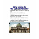 Why belong to Catholic church? t-shirts by MsBlahBlahBlah Why belong to Catholic church? t-shirts
