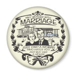 Why Bother With Marriage Fridge Magnets