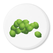 Why Can't I Hold All These Limes? Fridge Magnet