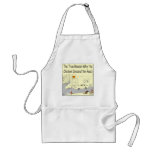 Why chicken crossed the road cartoon aprons