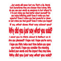 Why Did You Just Say What You Said? Poster posters by pharrisart Why Did You Just Say What You Said? Poster posters