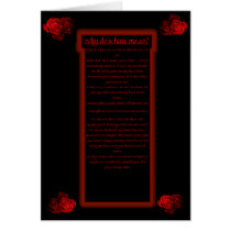 why do u hate me so? by Adrienne Marron cards