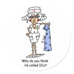 Why do you think it's called ICU? stickers