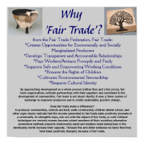Why Fair Trade? posters