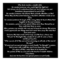 Why God created a middle child posters by mrsrnj Why God created a middle child posters