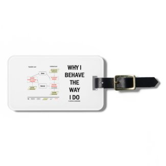 Why I Behave The Way I Do Sociobiology Luggage Tags
