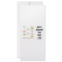 Why I Behave The Way I Do (Sociobiology) Rack Card