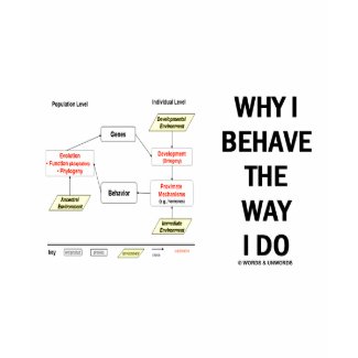 Why I Behave The Way I Do (Sociobiology) shirt