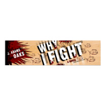 WHY I FIGHT Poster posters