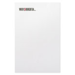 Why, I Oughta... Customized Stationery
