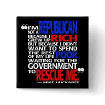 Why I'm a Republican - button by therightidea Why I'm a Republican - button