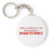 Why is Divorce so Expensive Key Chains