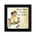 Why is there no wine? Ackermann Vintage Humor Gift Box