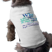 Why is this night petshirt