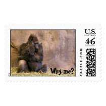 Why me? postage by glennlump Why me? postage