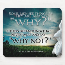 WHY? Motivational Mousepad