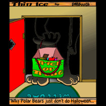 Why Polar Bears don't do Halloween t-shirts