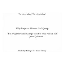 Why pregnant woman cant jump posters by brat32076 Why pregnant woman cant jump posters