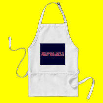 Why Should I Have To Press 1 For English? aprons by funoriginals Why Should I Have To Press 1 For English? aprons