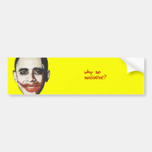 Why so red bumper stickers