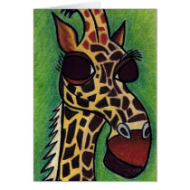 Why the Long Neck? by Robyn Feeley cards by bungalowart Why the Long Neck? by Robyn Feeley cards