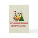 Why There's War On Christmas cards