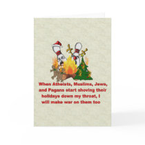 Why There's War On Christmas Card