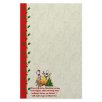 Why There's War On Christmas Personalized Stationery