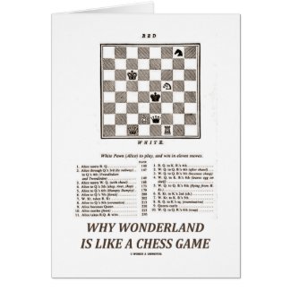 Why Wonderland Is Like A Chess Game (Preface) Cards