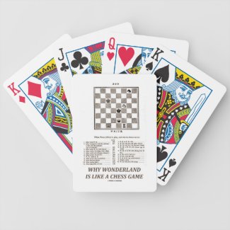 Why Wonderland Is Like A Chess Game (Preface) Deck Of Cards