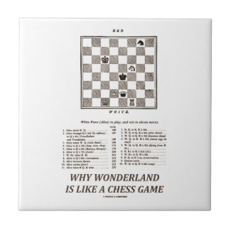 Why Wonderland Is Like A Chess Game (Preface) Tile